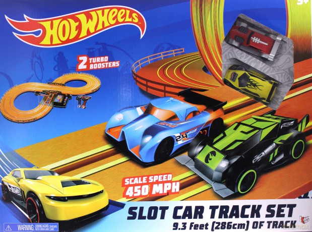 Tor samochodowy KidzTech Hot Wheels 286 cm