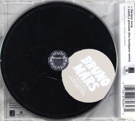 Bruno Mars: The Lazy Song (2track) [CD]