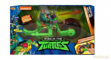 Wojownicze Żółwie Ninja Motocykl Shell Hog Michaelangelo [FIGURKA]