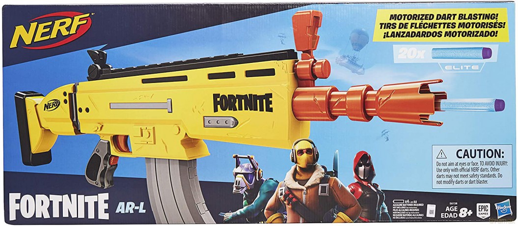 Wyrzutnia Nerf Fortnite Risky Reeler AR-L