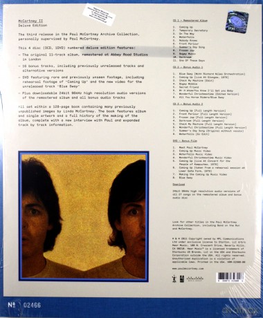 Paul Mccartney: Mccartney II Ltd Deluxe (digibook) [3CD]+[DVD]