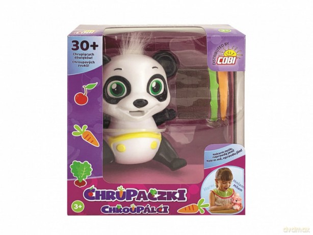 Zwierzaczek interaktywny Chrupaczki Panda [FIGURKA]