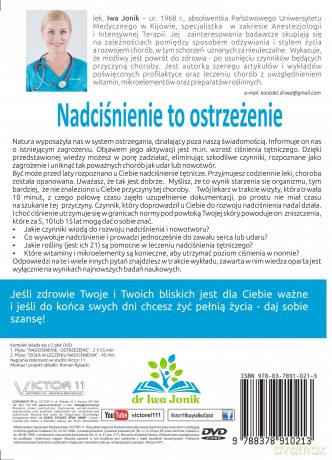 Nadciśnienie to ostrzeżenie - Doktor Iwa Jonik [DVD]