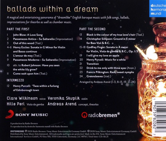 Hille Perl: Ballads within a Dream [CD]