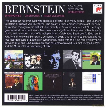 Leonard Bernstein: Bernstein conducts Beethoven - Remastered [10CD]