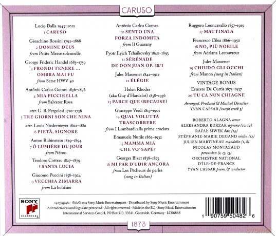 Roberto Alagna: Caruso [CD]