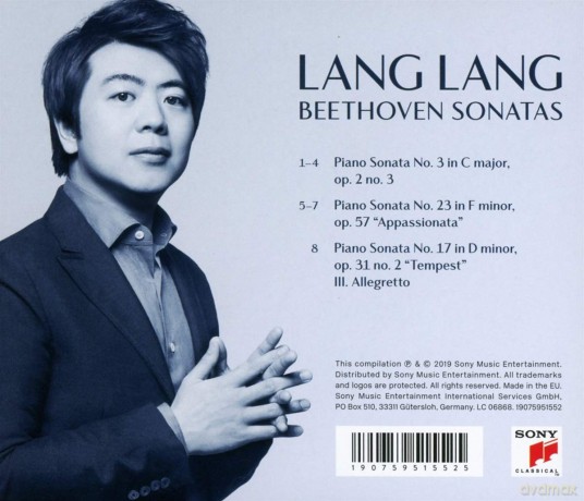 Lang Lang: Lang Lang plays Beethoven [CD]