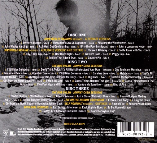 Bob Dylan: Travelin' Thru, 1967 - 1969: The Bootleg Series, Vol. 15 [3CD]