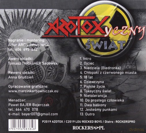 Azotox: AzoToXyczny świat (digipack) [CD]