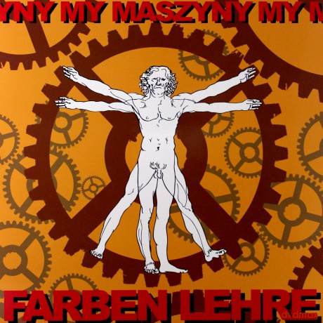Farben Lehre: My Maszyny (Red Black Marble) [Winyl]