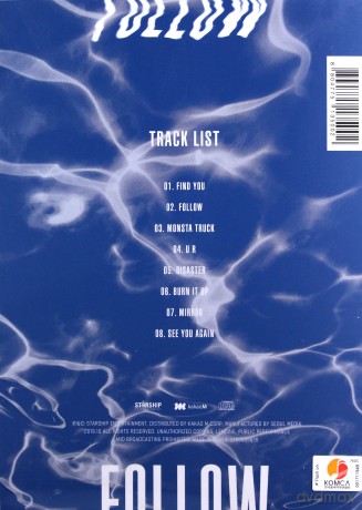 Monsta X: Follow - Find You [CD]
