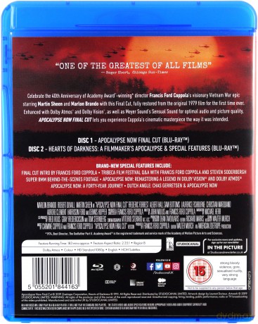 Apocalypse Now Final Cut (Czas Apokalipsy) [Blu-Ray]