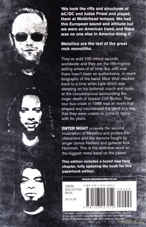 Metallica: Enter Night Metallica: The Biography [KSIĄŻKA]