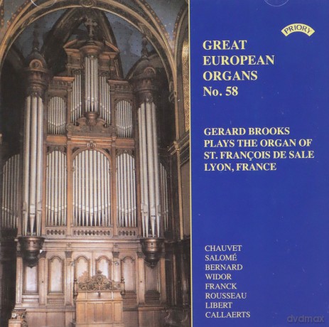 Gerard Brooks: Great European Organs No.58: St Francois De Sale. Lyon [CD]