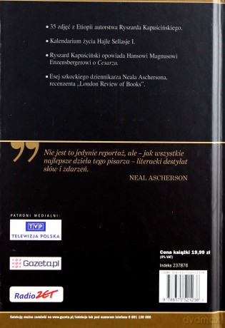Cesarz. Postscriptum - Ryszard Kapuściński [AUDIOBOOK] [CD]