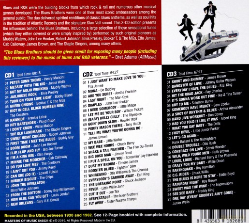 The Blues Brothers: 75 R&B Classics [3CD]