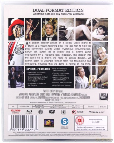 The Magus (Mag) [Blu-Ray]+[DVD]