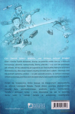 Bliźnięta Tuttle i cudowny ołówek - Connor Boyack [KSIĄŻKA]