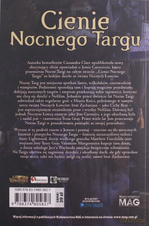 Cienie nocnego Targu - Cassandra Clare [KSIĄŻKA]