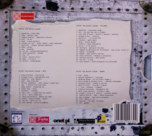 Polski Top Wszech Czasów BOX [4CD]