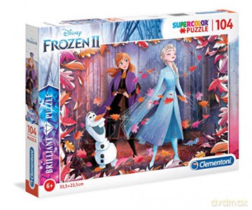 CLEMENTONI 104 el. Brilliant Frozen 2 [PUZZLE]