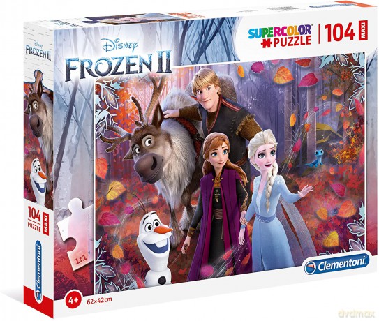 CLEMENTONI 104 el. Maxi Super kolor Frozen 2 [PUZZLE]