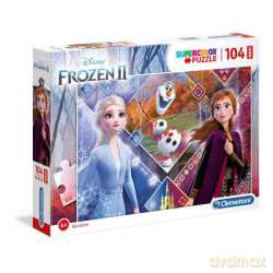CLEMENTONI 104 el. Maxi Super kolor Frozen 2 [PUZZLE]