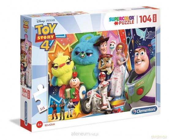 CLEMENTONI 104 el. Maxi Super Kolor Toy story 4 [PUZZLE]