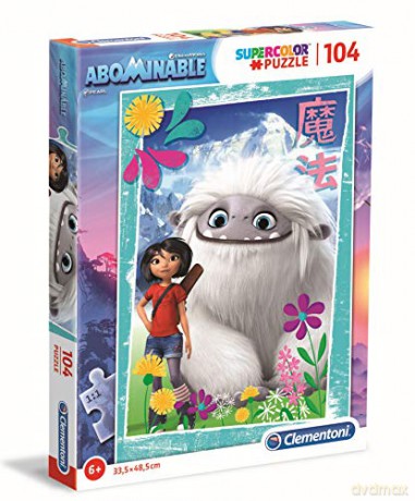 CLEMENTONI 104 el. Super kolor Abominable [PUZZLE]