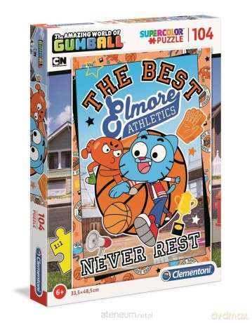 CLEMENTONI 104 el. Super kolor Gumball [PUZZLE]