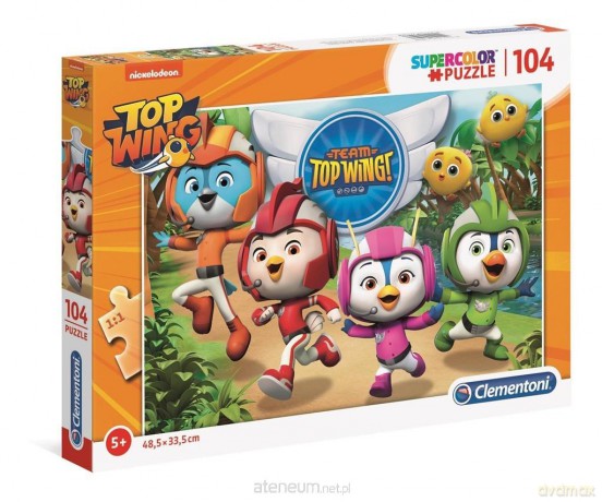 CLEMENTONI 104 el. Super kolor Top Wing [PUZZLE]