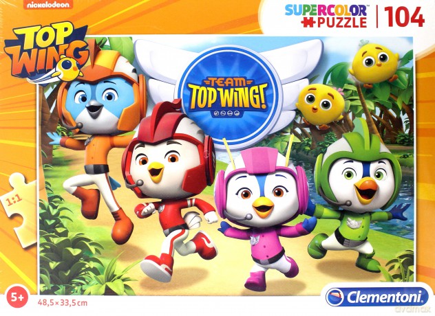 CLEMENTONI 104 el. Super kolor Top Wing [PUZZLE]