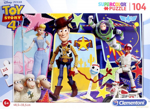 CLEMENTONI 104 el. Super kolor Toy story 4 [PUZZLE]