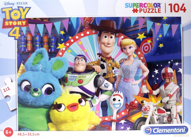 CLEMENTONI 104 el. Super kolor Toy story 4 [PUZZLE]