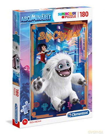 CLEMENTONI 180 el. Super kolor Abominable [PUZZLE]