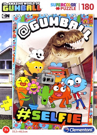 CLEMENTONI 180 el. Super kolor Gumball [PUZZLE]