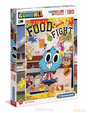 CLEMENTONI 180 el. Super kolor Gumball [PUZZLE]