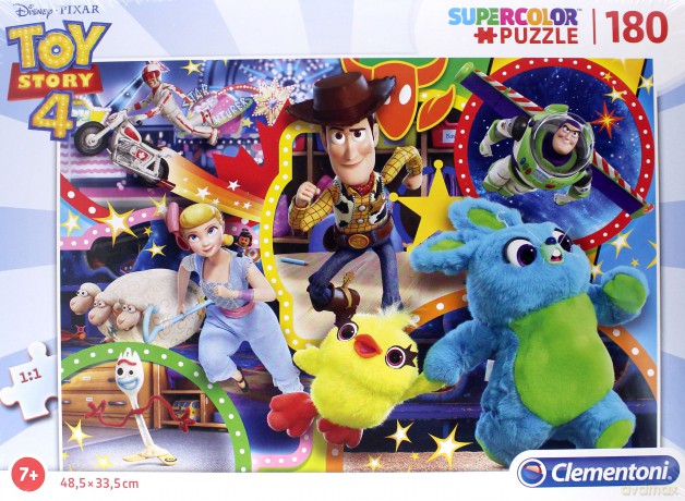 CLEMENTONI 180 el. Super kolor Toy Story 4 [PUZZLE]
