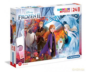 CLEMENTONI 24 el. Maxi Super kolor Frozen 2 [PUZZLE]