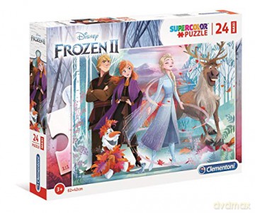 CLEMENTONI 24 el. Maxi Super kolor Frozen 2 [PUZZLE]