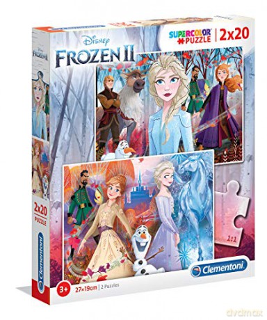CLEMENTONI 2x20 el. Super kolor Frozen 2 [PUZZLE]