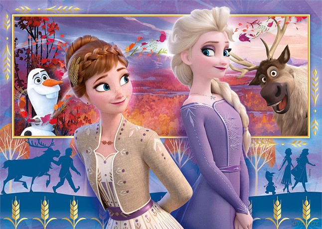 CLEMENTONI 2x60 el. Super kolor Frozen 2 [PUZZLE]