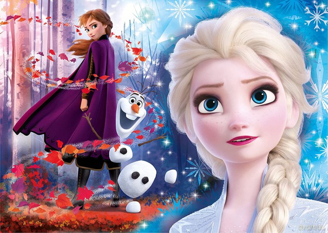 CLEMENTONI 2x60 el. Super kolor Frozen 2 [PUZZLE]
