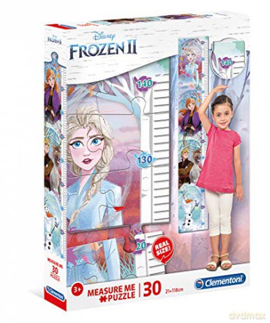 CLEMENTONI 30 el. Measure me Frozen 2 [PUZZLE]