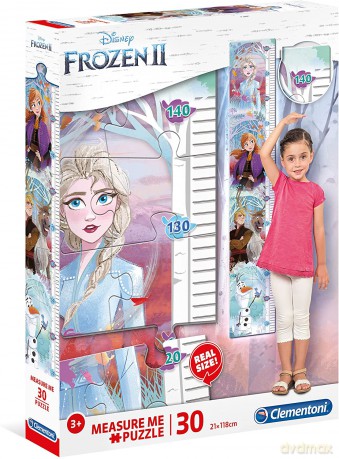 CLEMENTONI 30 el. Measure me Frozen 2 [PUZZLE]