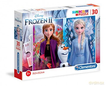 CLEMENTONI 30 el. Super kolor Frozen 2 [PUZZLE]