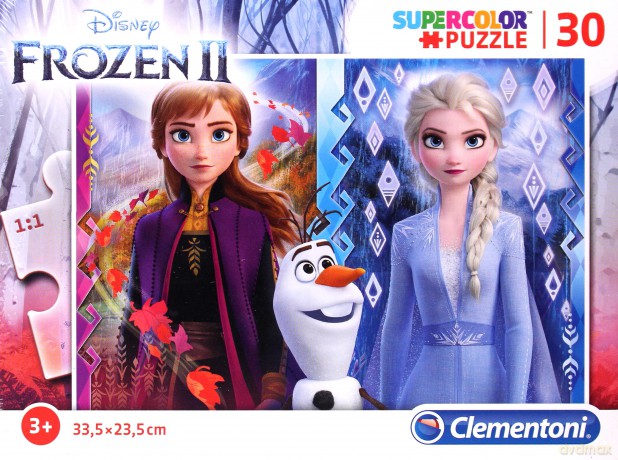 CLEMENTONI 30 el. Super kolor Frozen 2 [PUZZLE]
