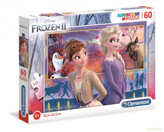 CLEMENTONI 60 el. Super kolor Frozen 2 [PUZZLE]