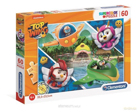 CLEMENTONI 60 el. Super kolor Top Wing [PUZZLE]