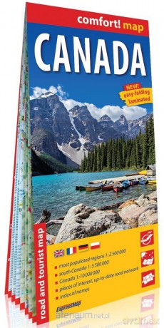 Comfort! map Canada 1:2 500 000 mapa